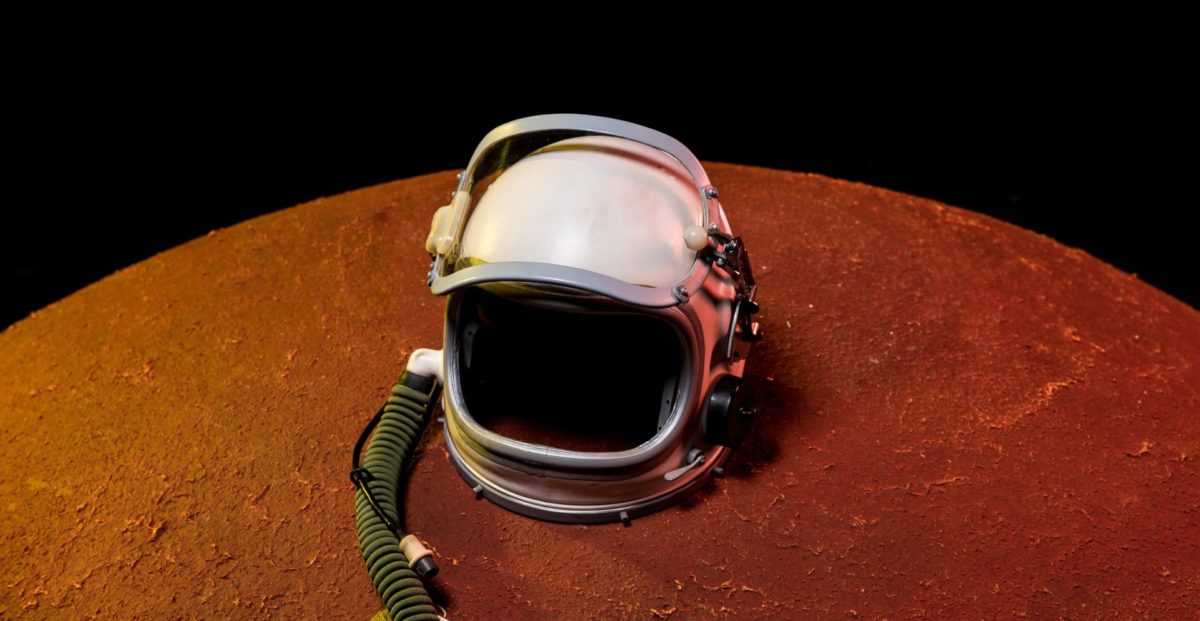 Helm auf dem Mars - Science Fiction Bücher